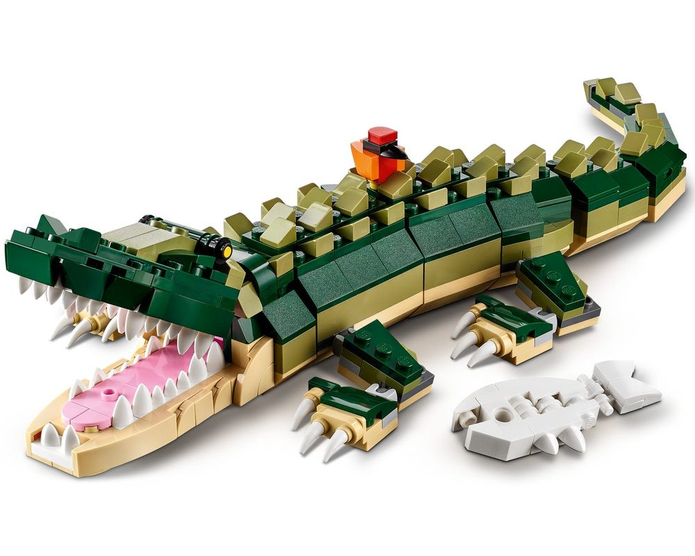 LEGO Set 31121-1 Crocodile (2021 Creator > Creator 3-in-1) | Rebrickable -  Build with LEGO