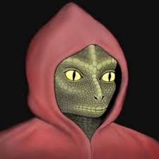 Image result for reptilian in hoodie