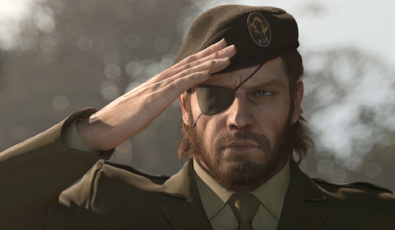 Military Salute in Metal Gear