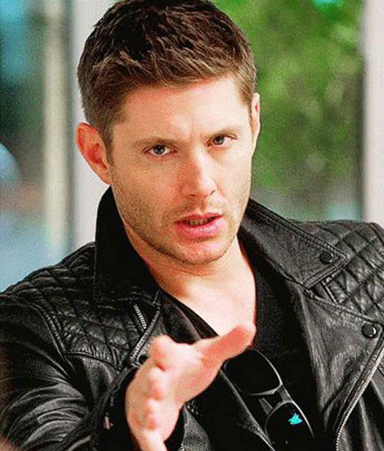 Supernatural S10 Dean Winchester Black Leather Jacket - Jackets Creator
