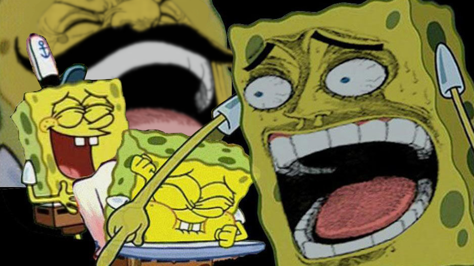 Added our boi Roger to the Spongebob laughing meme. That makes two One  Piece characters. : r/MemePiece